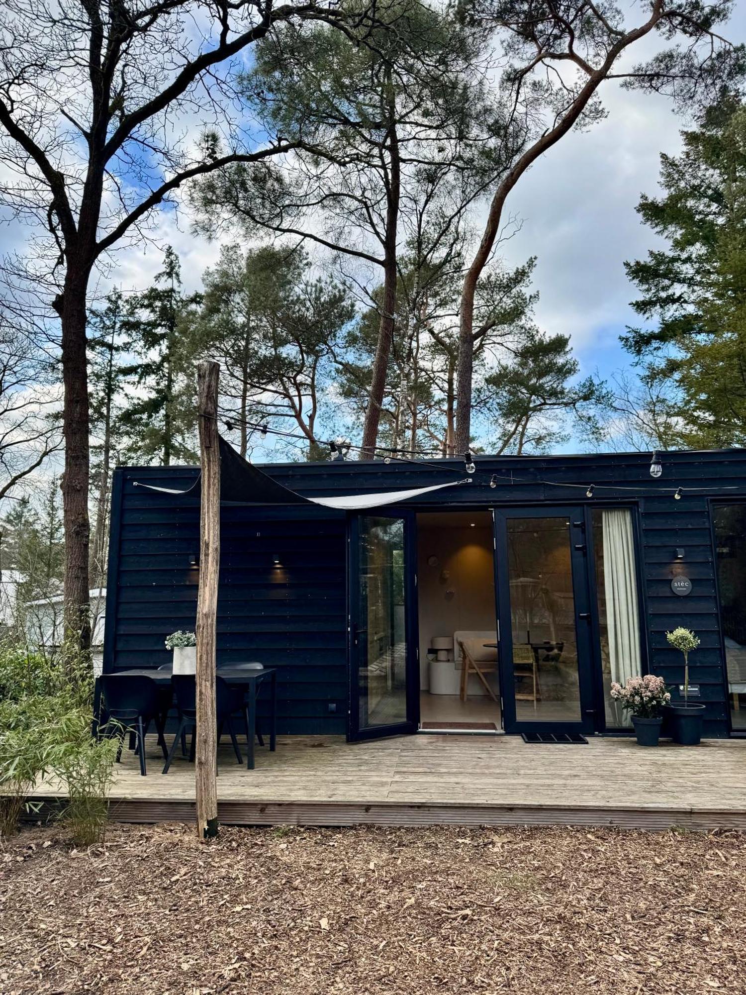 Luxe Tiny House Stec Midden Op De Veluwe In Nunspeet Villa Ngoại thất bức ảnh